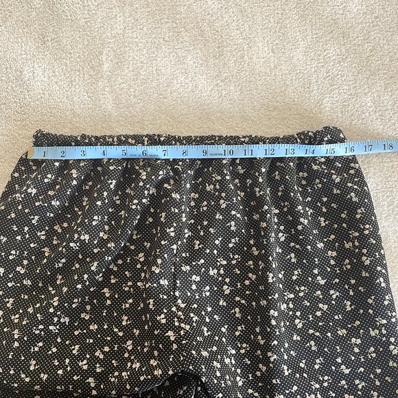 Vintage Ditzy floral printed cropped wide leg pants - Picture 3 of 13